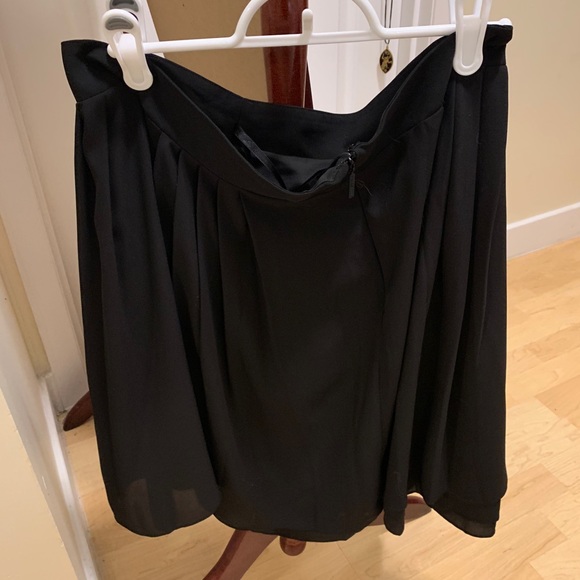 Karl Lagerfeld Chiffon Skirt black - Picture 1 of 3